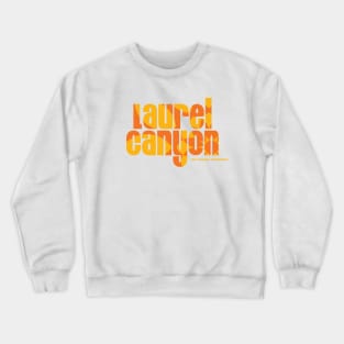 Laurel Canyon psychedelic flower logo Crewneck Sweatshirt